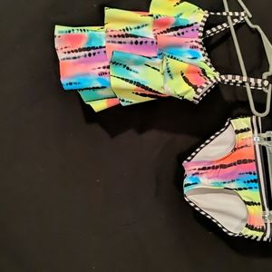 Girls size 6 Justice swim suit